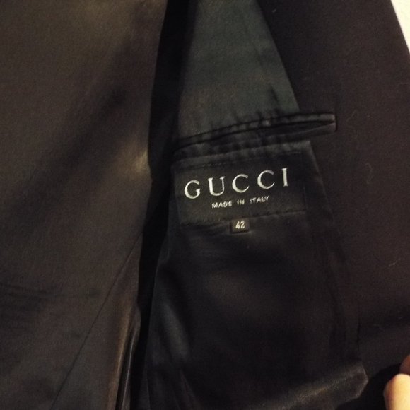 Gucci Black Pant Suit Women's Size 42 - Picture 3 of 12